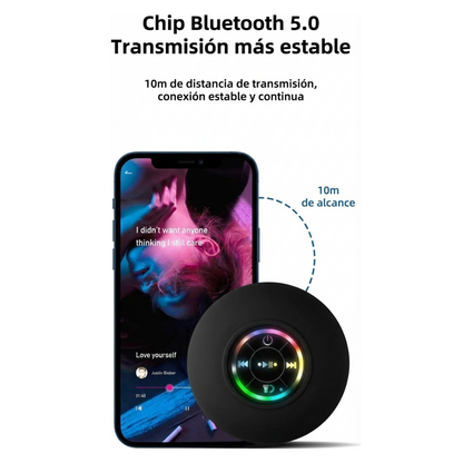 Mini Altavoz Bluetooth para ducha