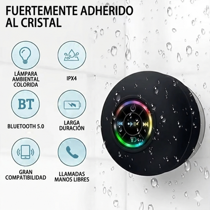 Mini Altavoz Bluetooth para ducha